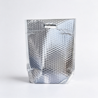 Sac isotherme jetable, thermoscellable, imperméable, doublé de film bulle, léger, pour la livraison de plats à emporter, certifié CE ISO