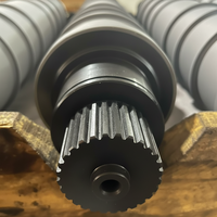 Poros Rotor Motor Traksi Spline 42CrMo4 Torsi Tinggi