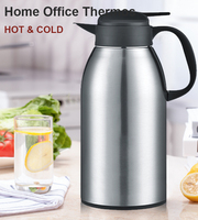 Haute Qualité 2.2L Isolé Sous Vide Thermos Thé Cafetière Pour Café Carefe Pot Thermique Café Bouilloire