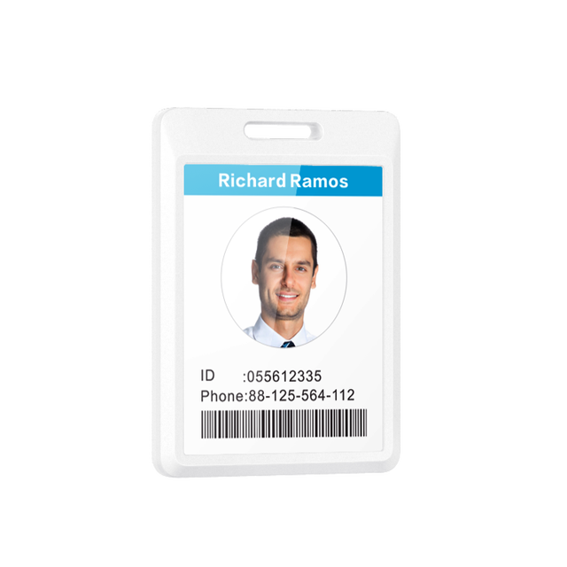 Smart IP66 Waterproof RFID Badge with SOS Button & Bluetooth Card Beacon Manufacturer Supply