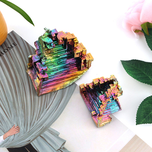 Wholesale Natural Mineral Specimen Raw Bismuth Ore Pyramid - Product Image 3