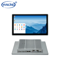 15.6 pouces haute performance i5 i7 mini pc de bureau ip65 panneau avant tout en un pc