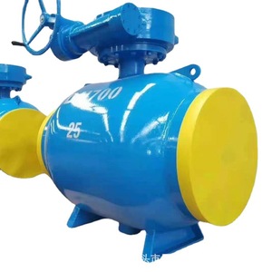 Welded Ball Valve 6 In Carbon Steel Fixed Type High Pressure Water <b>Conservancy</b> - Product Image 3