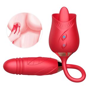JoyPark Vibrator Seks Vagina Elektrik Dildo Panas Vibretor Mainan Dewasa Lidah Masturbator <span class=keywords><strong>Stimulator</strong></span> Klitoris - Product Image 1