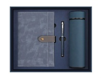 Coffret Cadeau de Bureau Écologique pour Cérémonie de Remise des Diplômes – Comprend Bouteille d'Eau, Carnet en Cuir, Stylo Plume – Qualité Supérieure pour Professionnels
