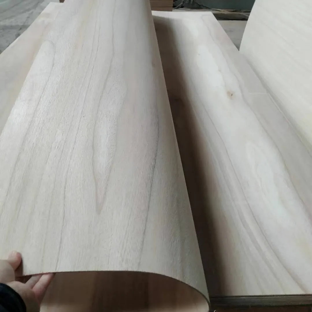 4.6mm E0 flexible plywood and bending plywood bendable plywood manufacturer