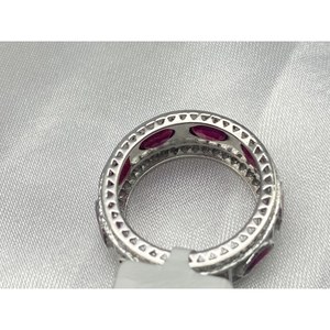 Nuevo Anillo de Rubí de Lujo Más Vendido, Plata de Ley 925, Regalo para Fiestas, Bodas, Compromisos, Ceremonias Religiosas y Eventos - Product Image 2