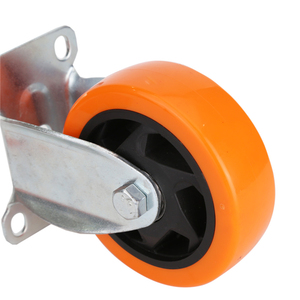 <span class=keywords><strong>Porte</strong></span> en bois Pvc Orange À Usage Moyen Pivotant Roulette Roulette - Product Image 4
