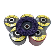 Disco Abrasivo Desbrouillador Morado/Azul/Negro, Extra Grueso, Alto Rendimiento para Limpieza de Óxido Pesado, Aprobado por CE