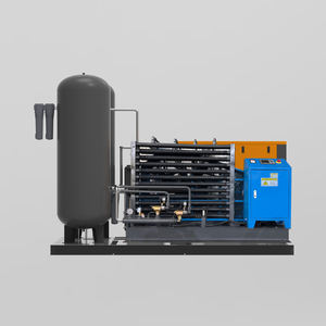 Compresor <span class=keywords><strong>de</strong></span> Aire <span class=keywords><strong>de</strong></span> Tornillo <span class=keywords><strong>de</strong></span> Alta Presión <span class=keywords><strong>de</strong></span> 30 bar, 40 bar, 37 kW, 50 CV, Montado sobre Patines, 8 bar, 10 bar, para Soplado <span class=keywords><strong>de</strong></span> Botellas <span class=keywords><strong>de</strong></span> PET - Product Image 4