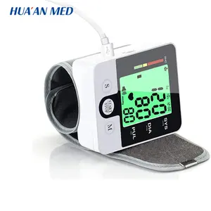 HUAAN Smart Rechargeable Voice Reading Brand Wrist Digital LED Blood Pressure Monitor