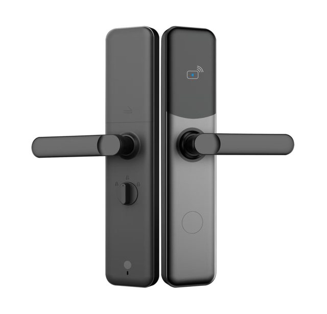 EBKN KF1628 Security Gate System Keyless Entry Safe Electric Electronic Handle Locking Keys Door Cylinders Smart Hotel Lock