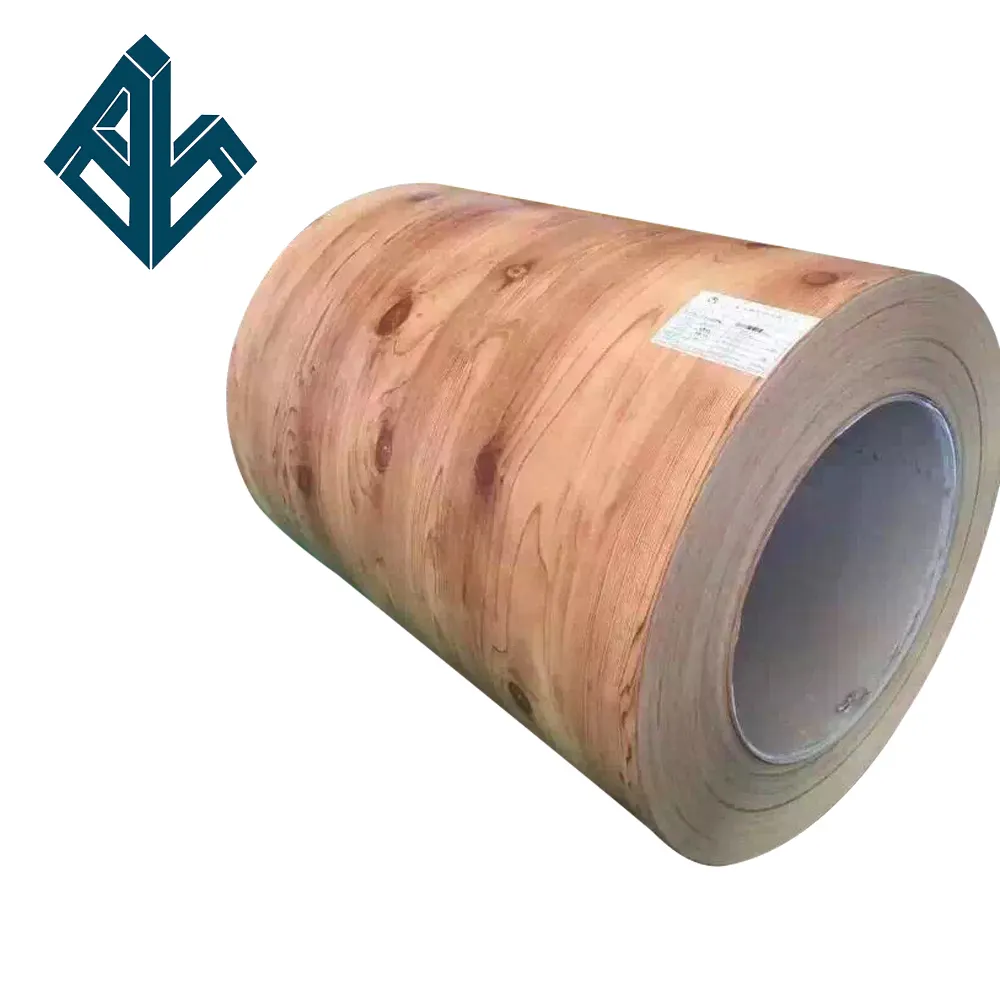 Customized Wood Color Calva Corrugated sheet