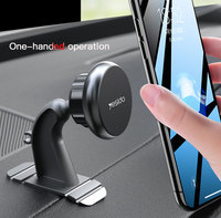 C91 6 pièces aimants Auto support de téléphone portable Base pliable magnétique support de Smartphone voiture