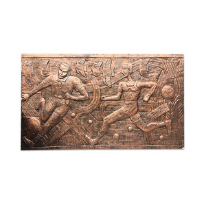 Relief mural en pierre naturelle, design chinois, finition polie, application extérieure, installation sur site - Product Image 4