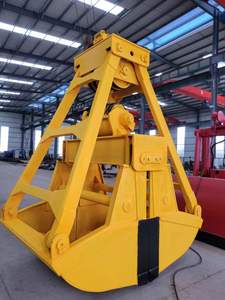 ถังคีบแบบกลไกขนาด 0.5 ตัน~20 ตัน ความจุ 1~10 ลูกบาศก์เมตร พร้อมเชือกสี่เส้นสำหรับเครนและท่าเรือ - Product Image 5