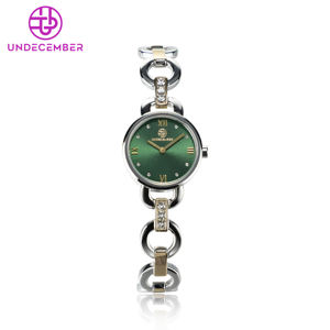 Undecember ODM/OEM Sophisticated Diamond-<strong>Set</strong> Ladies Quartz <strong>Watch</strong> With Sapphire Glass <strong>and</strong> Steel Bracelet - Product Image 1