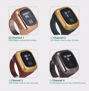 แหวน zikr อัจฉริยะหน้าจอ OLED พร้อมนาฬิกาปลุกสำหรับมุสลิมสวดมนต์ Azan tasbih Counter islamic ของขวัญสำหรับ Ramadan-APP ควบคุม - Product Image 6