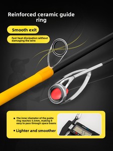 <span class=keywords><strong>Canne</strong></span> <span class=keywords><strong>à</strong></span> <span class=keywords><strong>pêche</strong></span> télescopique Little Yellow Duck Lure Rod Weihai Lure Sliding Float Portable Telescopic Cross-Border Fishing Gear Sea R - Product Image 2