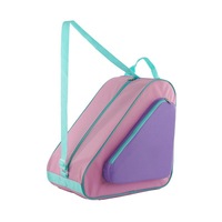 Sac à roulettes triangulaire portable et étanche pour patins à roulettes, sac de rangement pour patins avec bandoulière