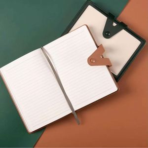 Wholesale A5 PU Leather Cover Organizer/Planner Notebook Customizable Hardcover Business <b>Journal</b> Diary Thread Sewing Office - Product Image 3