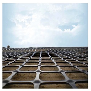 Geogriglia Biassiale in Plastica HDPE PP ad Alta Resistenza per Rinforzo Stradale, Stabilizzazione del Suolo, Miglioramento del Terreno, Resistenza alla Trazione 15-50kN/m - Product Image 1
