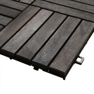 กระเบื้องพื้นไม้เทียมอะคาเซียแบบประกบกันได้ ยี่ห้อ SMARTWOOD รุ่น Modern Anti-Slip Eco-Friendly สำหรับปูพื้นภายนอกอาคาร - Product Image 1