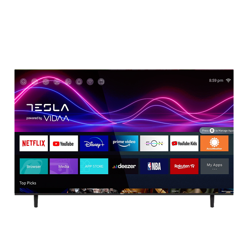 Smart TV layar datar 4k 32 65 inci, tv Pintar 32 inci 43 55 inci android wifi dengan fitur smart tv 65 inci