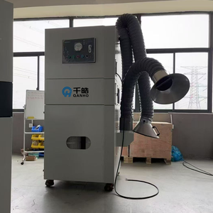 Neuer Industrieller Zyklon-Staubsauger Holzbearbeitung 380V 7,5KW 4 Patronenfilter Pulse-Jet-System 99% Effizienz 100L Staub - Product Image 6