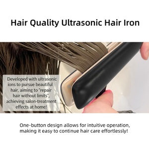 Lisseur de cheveux <span class=keywords><strong>sans</strong></span> <span class=keywords><strong>fil</strong></span> RUCHA, fonction infrarouge lointain ultrasonique, <span class=keywords><strong>fer</strong></span> à cheveux portable à ultrasons pour salon - Product Image 3