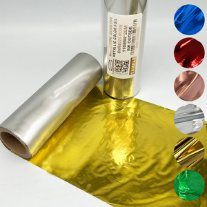 Mẫu 110mm20m truyền nhiệt kim loại màu nhựa Ribbon vàng xanh Rose vàng bạc đỏ xanh truyền nhiệt Ribbon - Product Image 1