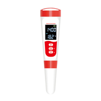 pH-mètre stylo haute précision 4-en-1, testeur de qualité de l'eau TDS/EC/Température, moniteur de pH pour piscines, rétroéclairage LCD, OEM/ODM TONY