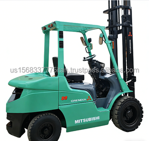 Mitsubishi FD30 3 Ton 3m <b>Lift</b> 4WD Diesel Forklift 2023 Model Used 1 Year Warranty Japan Origin - Product Image 1