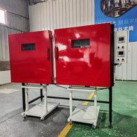 Four de cuisson à chariot PLC à double poste facilement déplaçable avec contrôle précis de la température