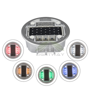 Reflector Solar <span class=keywords><strong>de</strong></span> Aluminio para Pavimento G105, Tipo Tachuela, para Carreteras - Product Image 4