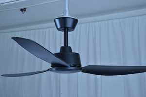 52 inch màu đen trong nhà Quạt trần không có ánh sáng Kit 3 lưỡi và tường điều khiển - Product Image 5
