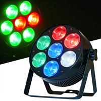 Igracelite 7*50W RGBW COB LED Par Can Dmx512 Projecteur de Scène Surface Par pour Mariage, DJ et Production d'Événements