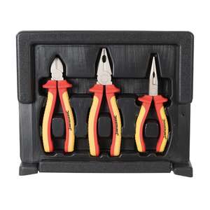 Silverline Expert VDE <b>Pliers</b> <b>Set</b> 3pce 3pce - Product Image 3