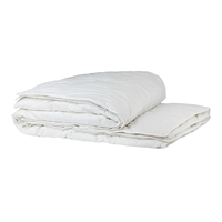 Couette en duvet de canard blanc 10,5 Tog en tissu de coton, toutes saisons, fabrication OEM, vente en gros, taille personnalisée