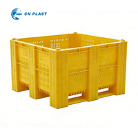 Conteneur de stockage agricole grand format CNPLAST, en PEHD, de qualité alimentaire, ventilé, robuste, couleur personnalisée, pour ferme, bonbons et déchets