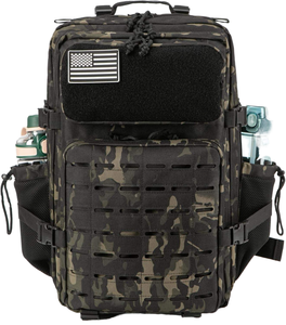 Mochila Táctica Resistente de Gran Capacidad con Múltiples Compartimentos, Diseño Cómodo y Resistente al Agua para Senderismo y Tiro - Product Image 1