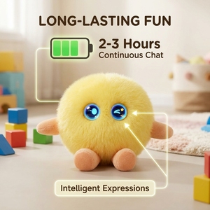 Peluche Interactivo Educativo con Voz Inteligente ChatGPT, Carga Rápida USB-C, Más de 60 Idiomas, Color Amarillo Brillante, ODM, para <span class=keywords><strong>la</strong></span> Hora de Dormir - Product Image 2