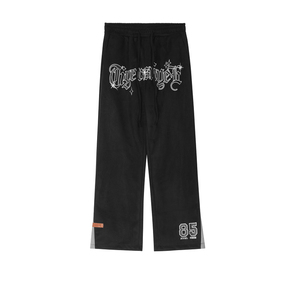 Jeans da uomo Jeans oversize con stampa Hip Hop Jeans in Denim per uomo sostenibile pantaloni larghi per uomo - Product Image 2