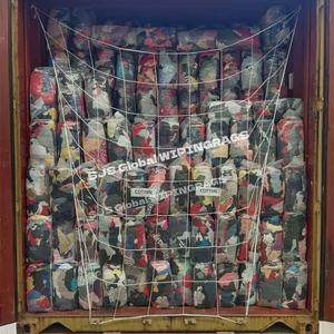 Paños de Limpieza Industriales 100% Algodón, Trapos de Camiseta de Colores, Grado 30-60cm, Suaves para Uso Marino y General - Product Image 1