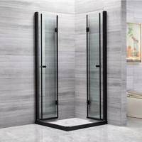 Cabine de douche modulaire moderne et carrée pour hammam Cabine de douche complète Lumière de toilette Aspect carré Cabine de douche sauna pour salle de bain