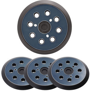 10 adet/1 takım doğrudan satış OEM yuvarlak kanca döngü destek zımpara Pad 5 inç köpük Orbital zımpara makinesi pedleri - Product Image 1