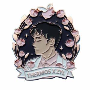 Molto benvenuto Ins popolare nuovo arrivo personalizzato sfuso Kpop Idol spilla smaltata dura - Product Image 2