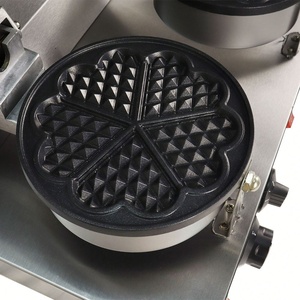 Machine à gaufres professionnelle en acier inoxydable de haute qualité pour restaurant - Product Image 6
