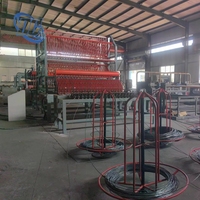 Machine de fabrication de câbles à panier de soudage en treillis métallique soudé pour chemin de câbles