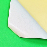 Papier fluorescent coloré différent auto-adhésif en gros pour l'impression d'emballage